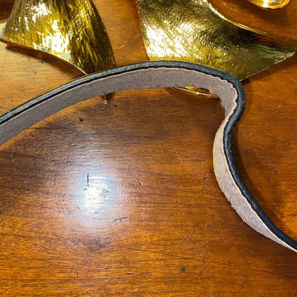 Christopher Ross 24 KT Gold Bow Belt 1983 - Picture 16 of 16